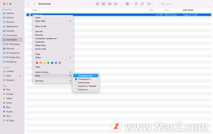 Mac如何打开rar文件（mac电脑rar文件怎么打开）